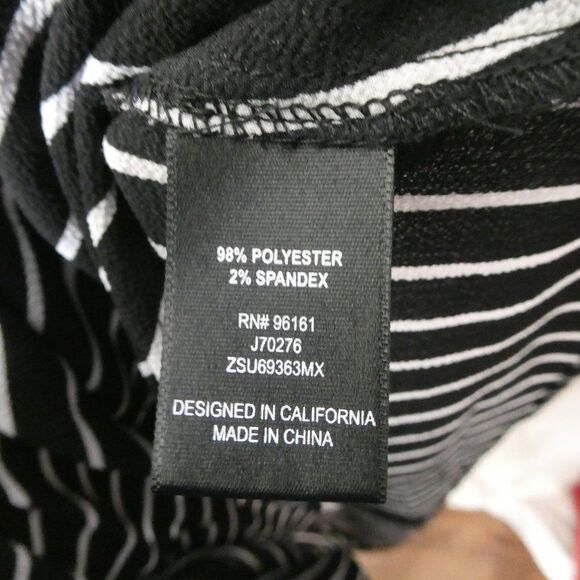 Gypsies & Moondust Striped Mini Ties Dress 3/4 Slv - Picture 8 of 11